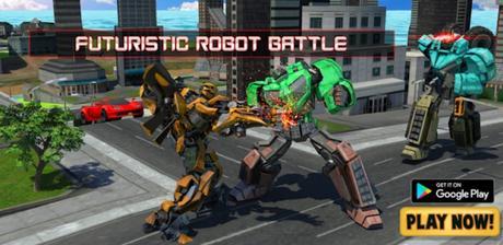 Futuristic Robot Battle