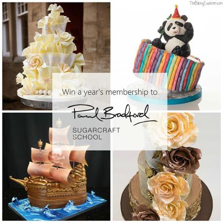 Win A Year's Premium Membership to Paul Bradford Sugarcraft School!