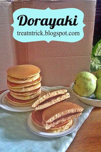 Dorayaki Recipe @ treatntrick.blogspot.com