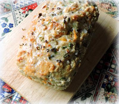 Beer Cheese & Onion Bread