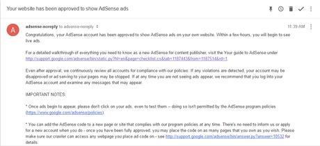 [Case Study] How I Got AdSense Approval For New Blog!