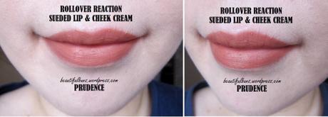 Review/Swatches: Rollover Reaction Sueded Lip & Cheek Cream – 8 shades