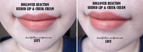 Review/Swatches: Rollover Reaction Sueded Lip & Cheek Cream – 8 shades