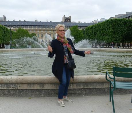 dancing by the fountain