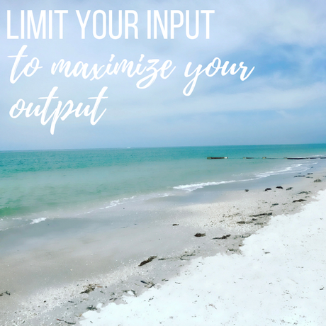 Limit Your Input to Maximize Your Output