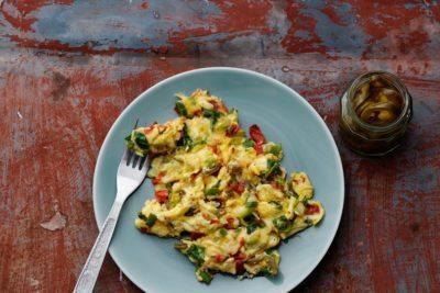 Mexican Scrambled Eggs