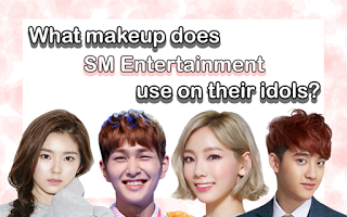 What makeup does SM Entertainment use on their idols?
