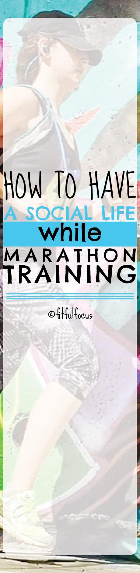 How To Have A Social Life While Marathon Training