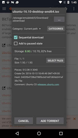 zetaTorrent – Torrent App