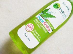 Garnier-Neem-Tulsi-Pure-Active-High-Foaming-Face-Wash-review