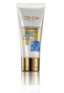 loreal whitening and pimple reduction face wash