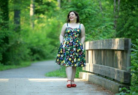 What I Wore: Fruit and Flowers