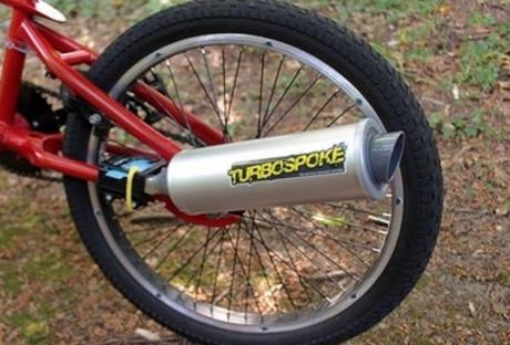 Turbospoke Bicycle Exhaust System