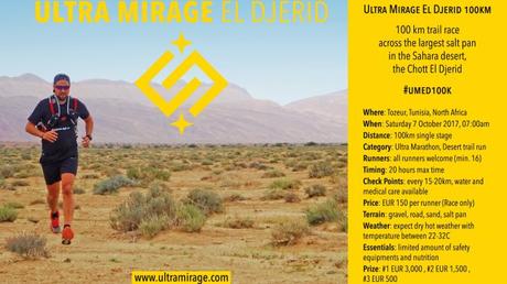 Ultra Mirage El Djerid 100 Km 2017