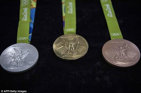 rusted Olympic Medals being returned for redoing  !!
