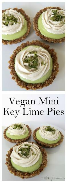 Vegan Mini Key Lime Pies