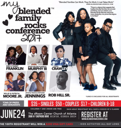 Check Out Kirk Franklin And Wife Tammy At The Blended Family Conference