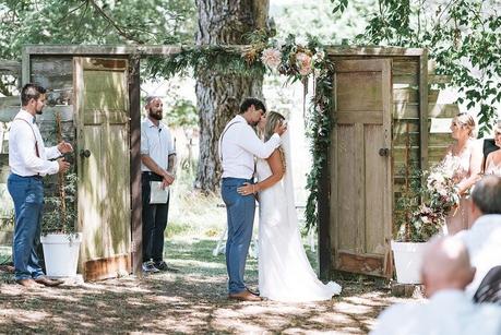 Relaxed Floral Inspired Old Forest School Wedding