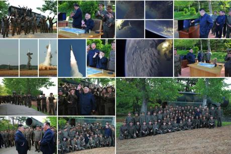 Kim Jong Un Observes and Guides Ballistic Missile Test