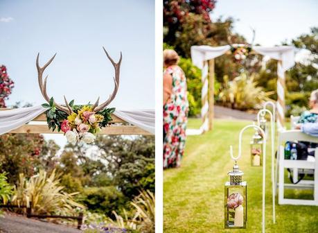 Glam Woodland Inspired Te Puru Wedding