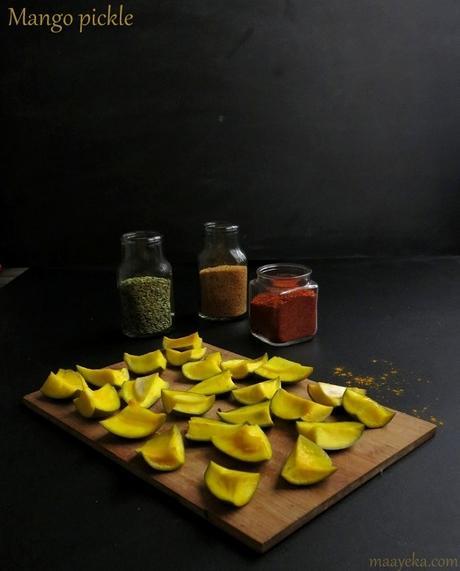 Aam Ka Sookha Achar, Dry Mango Pickle