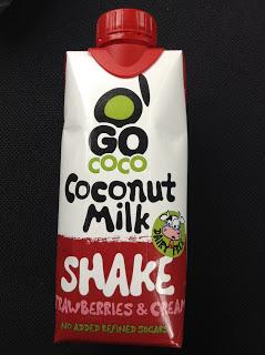 Go Coco Coconut Shakes: Chocolate Fudge, Banana Split, Strawberries & Cream