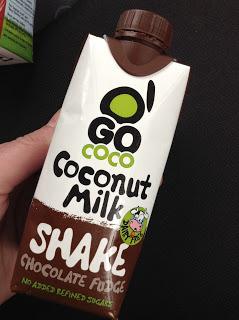 Go Coco Coconut Shakes: Chocolate Fudge, Banana Split, Strawberries & Cream