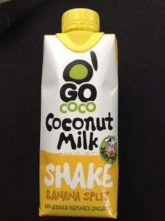 Go Coco Coconut Shakes: Chocolate Fudge, Banana Split, Strawberries & Cream