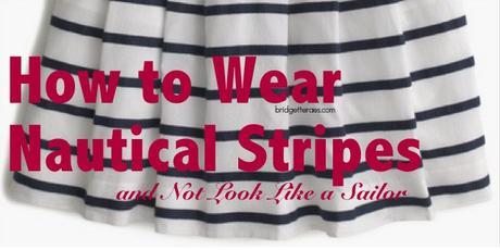 Throwback Thursday: Nautical Stripes and White Jeans