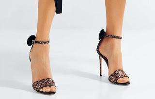 Shoe of the Day | Oscar Tiye Minnie Glittered Sandals