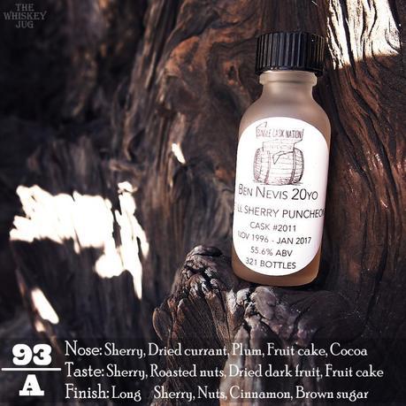 1996 Single Cask Nation Ben Nevis 20 years Review