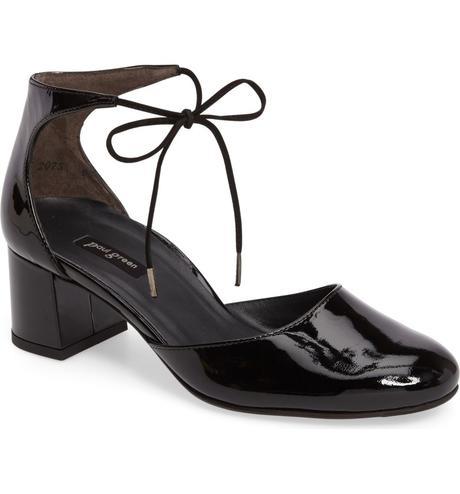 Sifting Through The Sales… ankle tie mid-heel pump