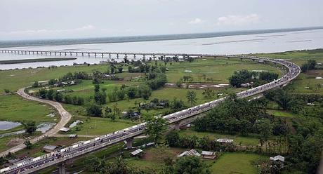 Dhola Sadiya Bridge (Bhupen Hazarika Setu) is longest bridge of the Nation