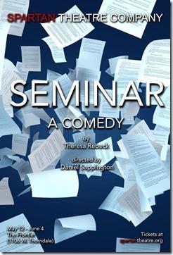 Review: Seminar (Spartan Theatre)