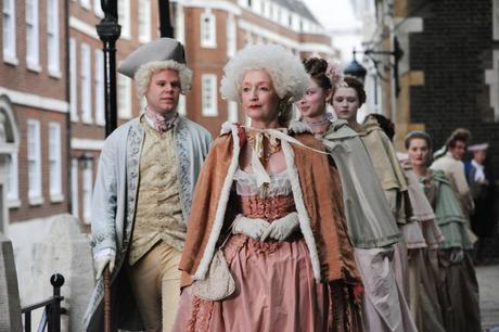 18th century costumes in Harlots TV series