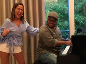 Memorial Family Fun: Adrienne Bailon Israel Houghton Host House Blessing Party