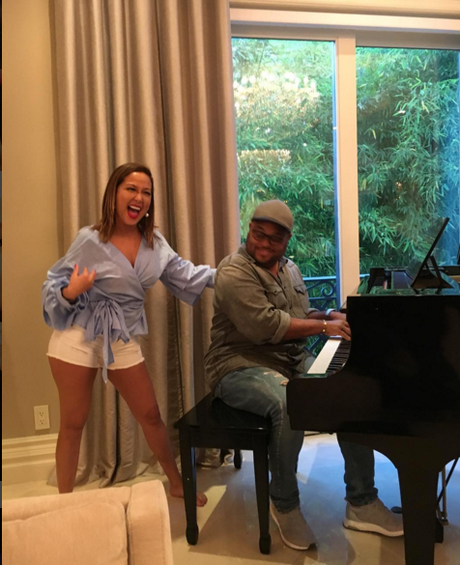 Memorial Day Family Fun: Adrienne Bailon And Israel Houghton Host House Blessing Party