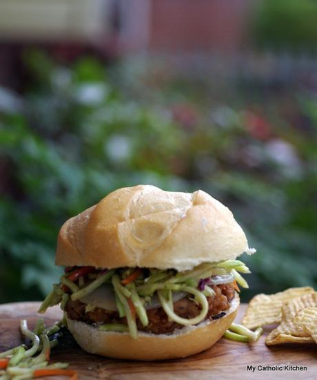Southern Barbecue Black Eyed Pea Burger #Burgermonth