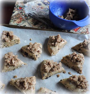 Irish Coffee Cake Scones