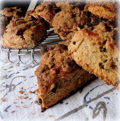 Irish Coffee Cake Scones