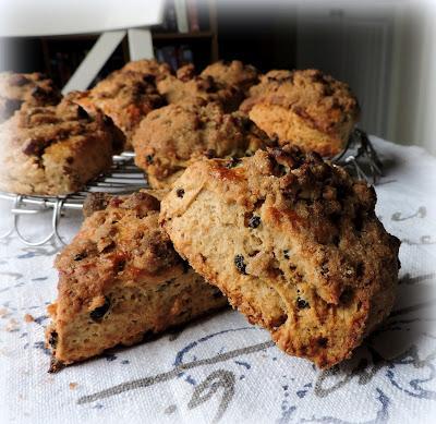 Irish Coffee Cake Scones