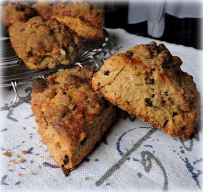 Irish Coffee Cake Scones