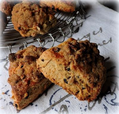 Irish Coffee Cake Scones