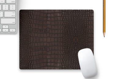Colorpur Gator Brown Leather Mouse Pad – Review
