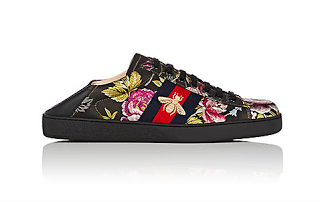 A Colorful Homage To Spring Allergies:  Gucci New Ace Leather Sneakers