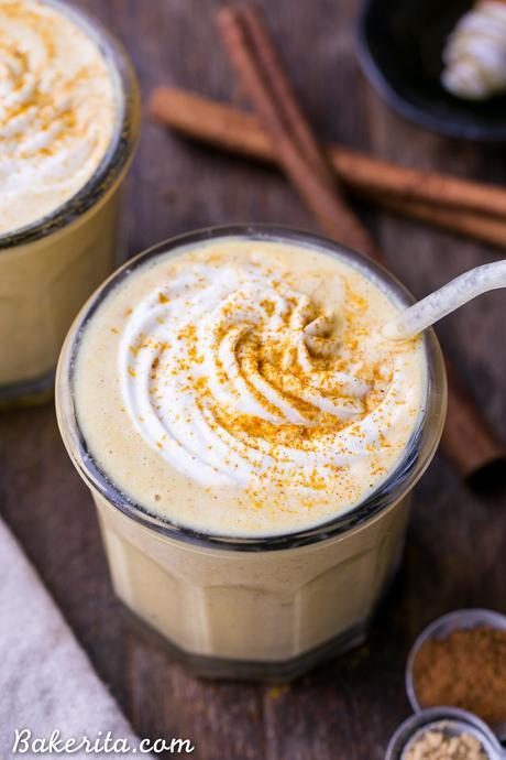 Golden Milkshakes are smooth, creamy, and refreshing, and they're loaded with anti-inflammatory turmeric and other health-boosting spices. This easy drink recipe is one you'll love sipping on hot days!