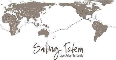 Map of Totem track around the world