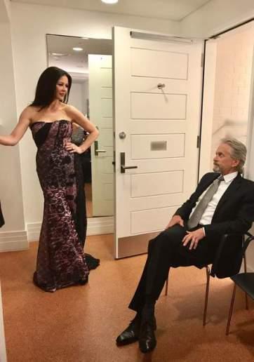 Catherine Zeta Jones & Michael Douglas