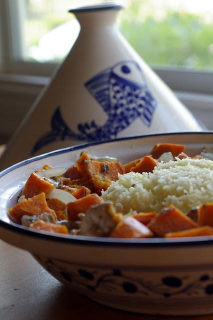 African Chicken and Yam Tagine