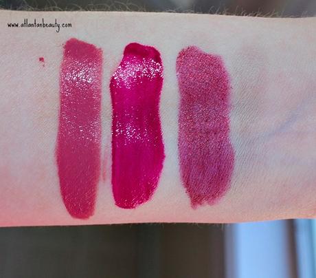 Maybelline Summer 2017 Lip Products Swatches